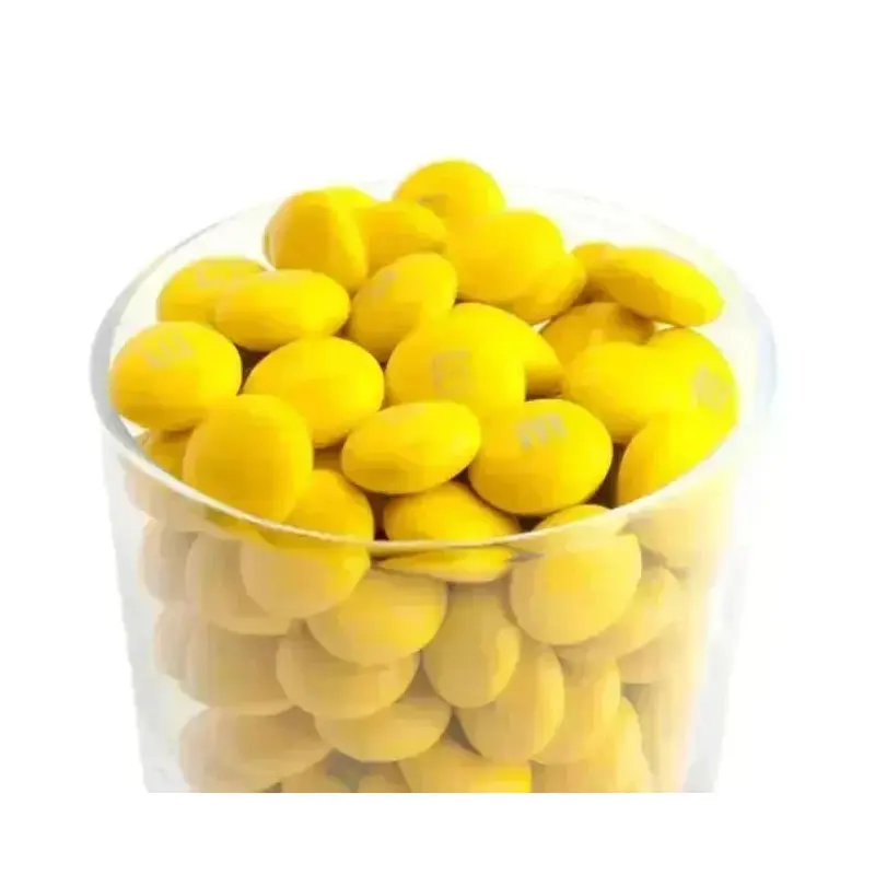 M&M's Milk Chocolate Candy - Yellow: 10LB Bag