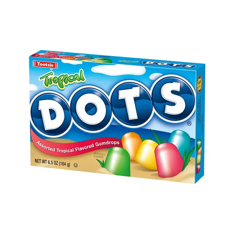 Tropical Dots Candy 6.5-Ounce Packs: 12-Piece Box