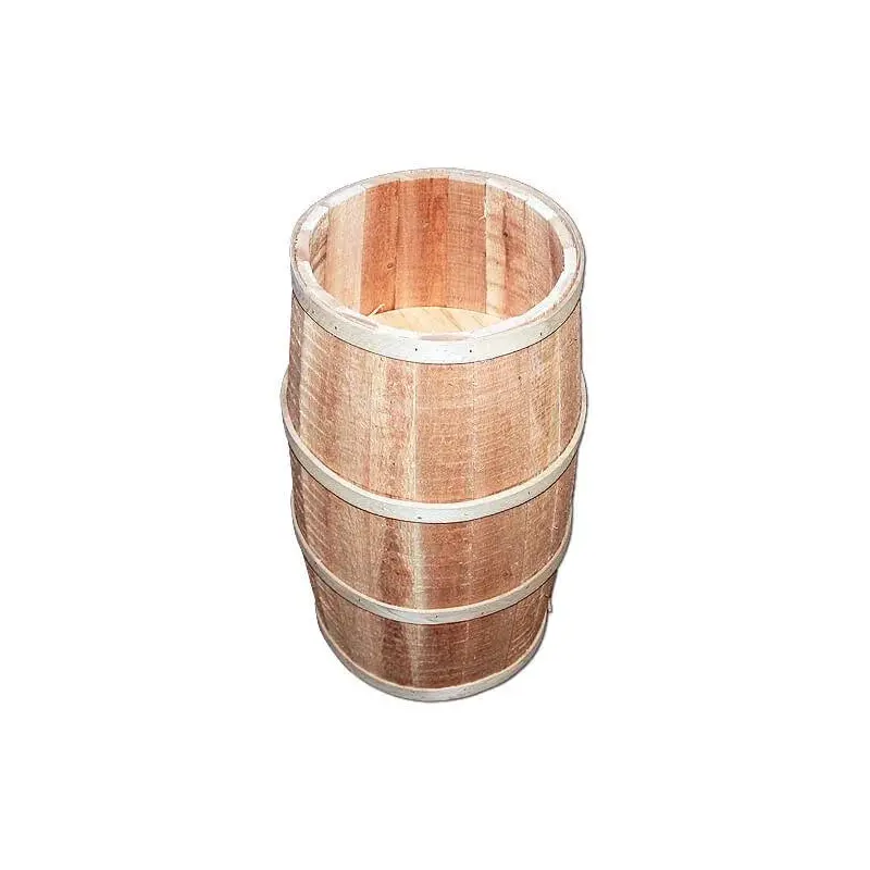 Wooden Candy Barrel: 14x24-Inch