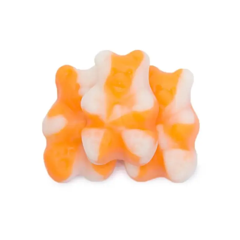 Albanese Orange Cream Bearsicles Gummy Bears: 5LB Bag