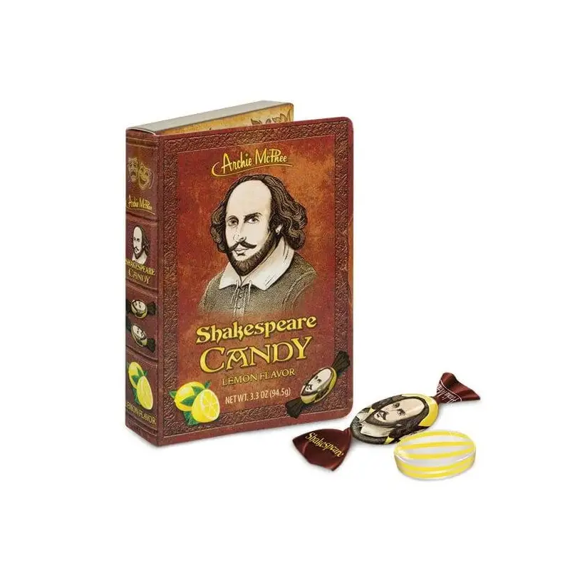 Archie McPhee Shakespeare Hard Candy Book