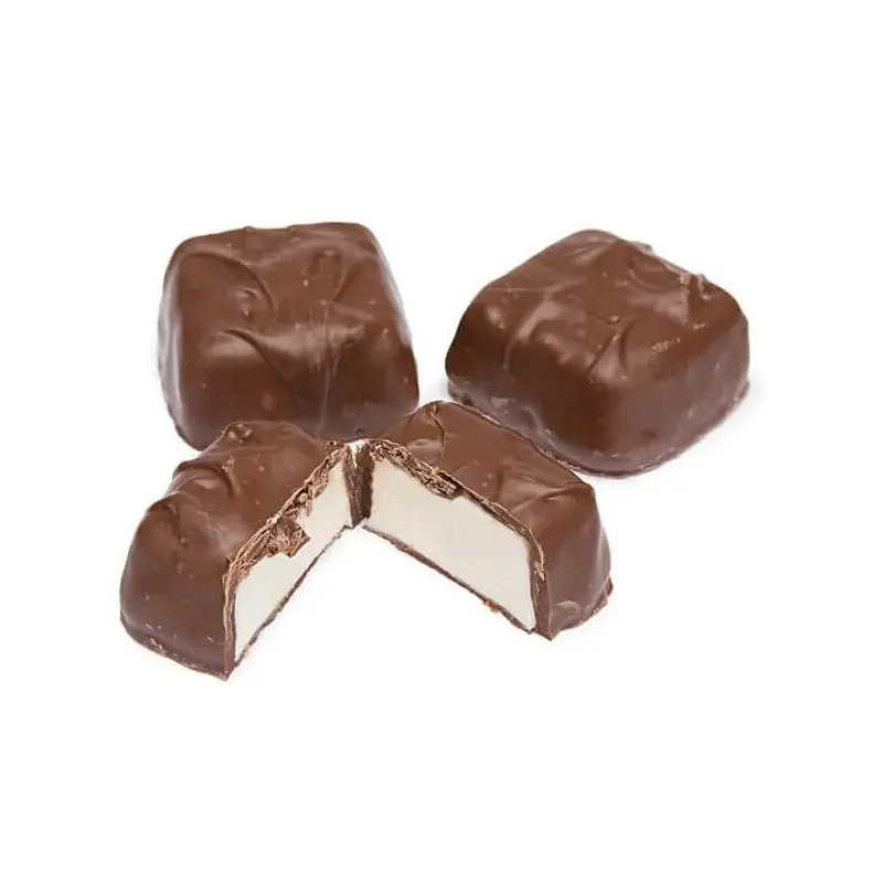 Asher's Milk Chocolate Covered Jumbo Marshmallows: 5LB Box