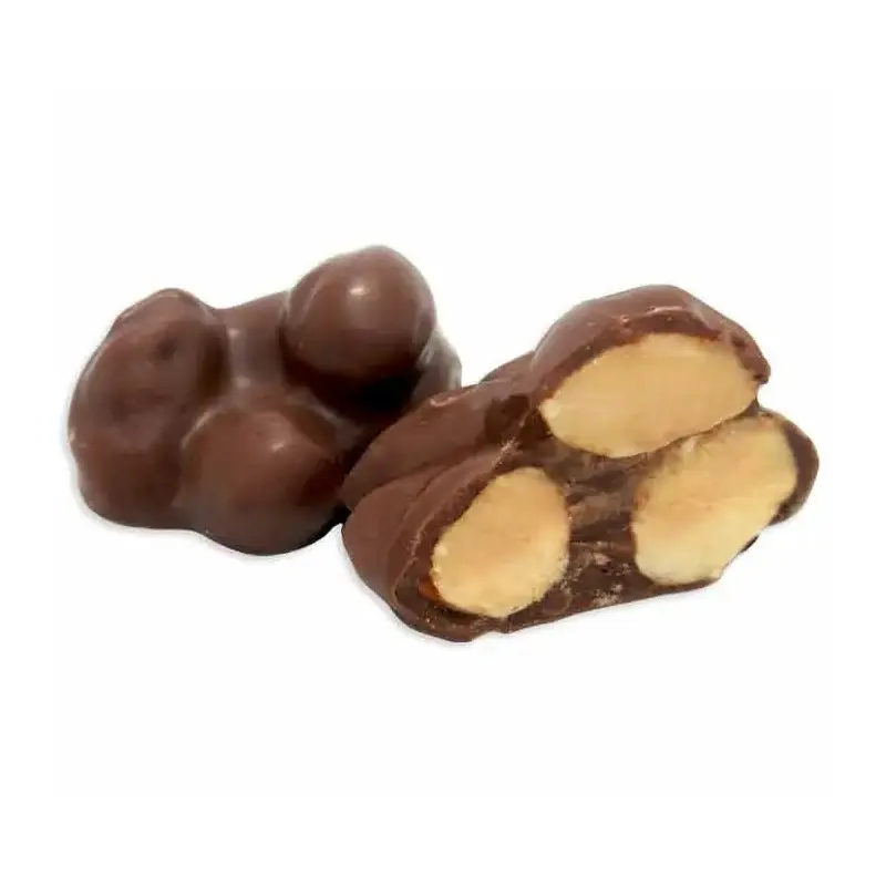 Asher's Milk Chocolate Hand Dipped Almond Clusters: 5LB Box