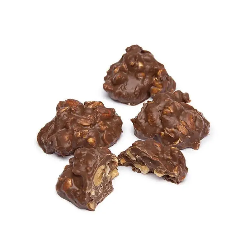 Asher's Milk Chocolate Peanut Clusters Candy: 5LB Box