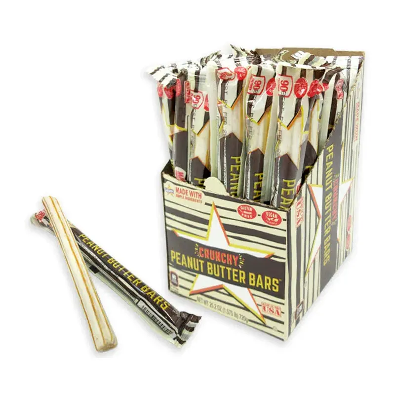 Atkinson Peanut Butter Bar Candy Bars: 36-Piece Box