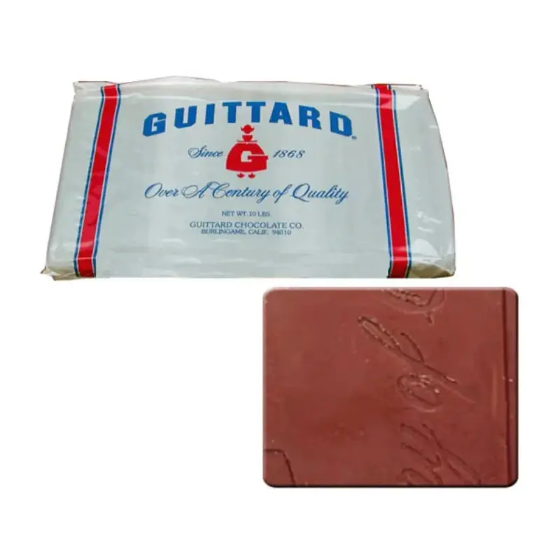 Guittard Giant Chocolate Bar - Old Dutch Milk Chocolate: 10LB Box