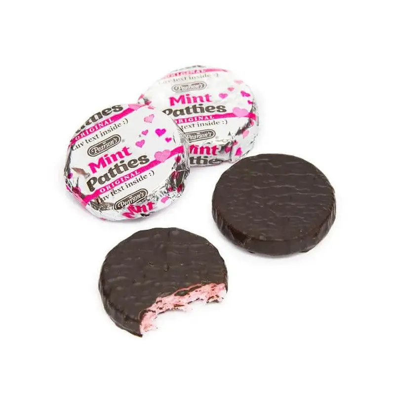 Pearson's Valentine's Mint Patties Candy: 35-Piece Bag