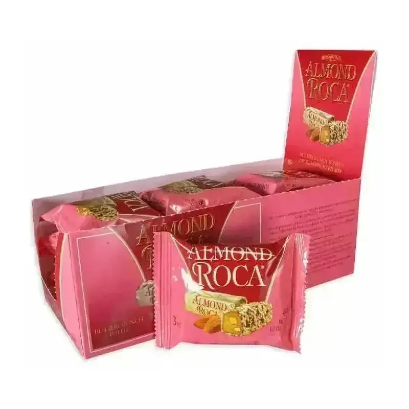 Almond Roca Buttercrunch Toffee Candy: 12-Piece Box
