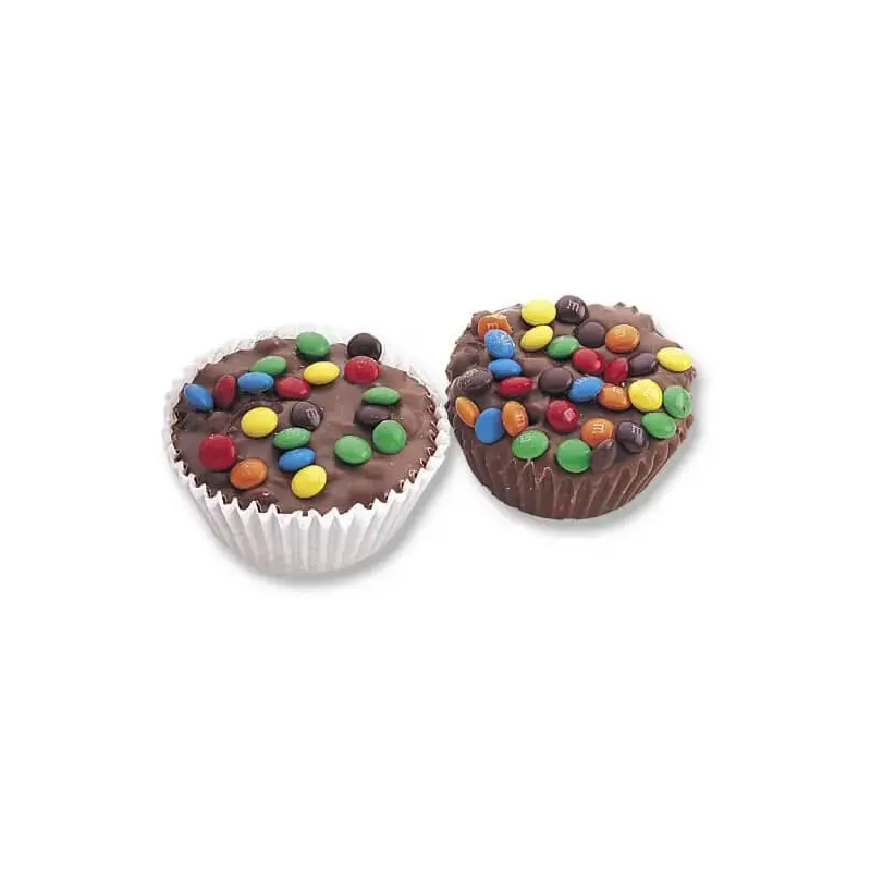 Asher's M&M's Candy Giant Milk Chocolate Cups: 24-Piece Box