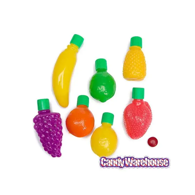 Bee International Powder Filled Plastic Fruits Medley: 72-Piece Bag