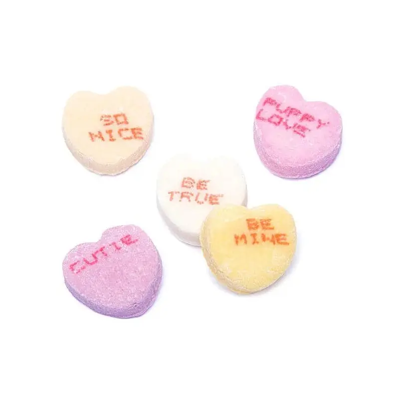 Black Forest Organic Conversation Hearts: 8-Ounce Bag