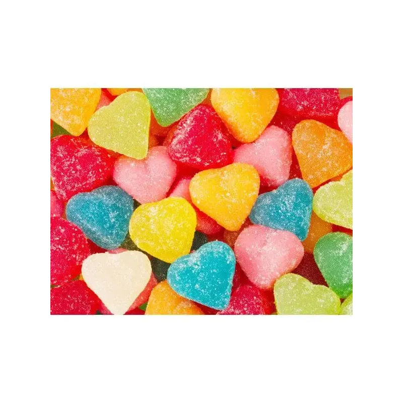 Gimbal's Sour Lovers Gummy Hearts: 5LB Bag