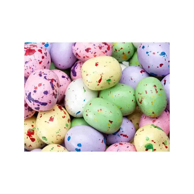 Jelly Belly Speckled Chocolate Malted Easter Eggs Candy: 10LB Case