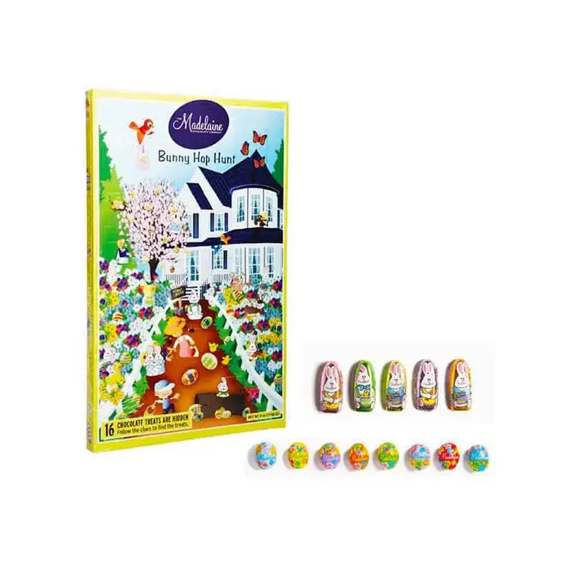 Madelaine Bunny Hop Hunt Easter Candy Game Box