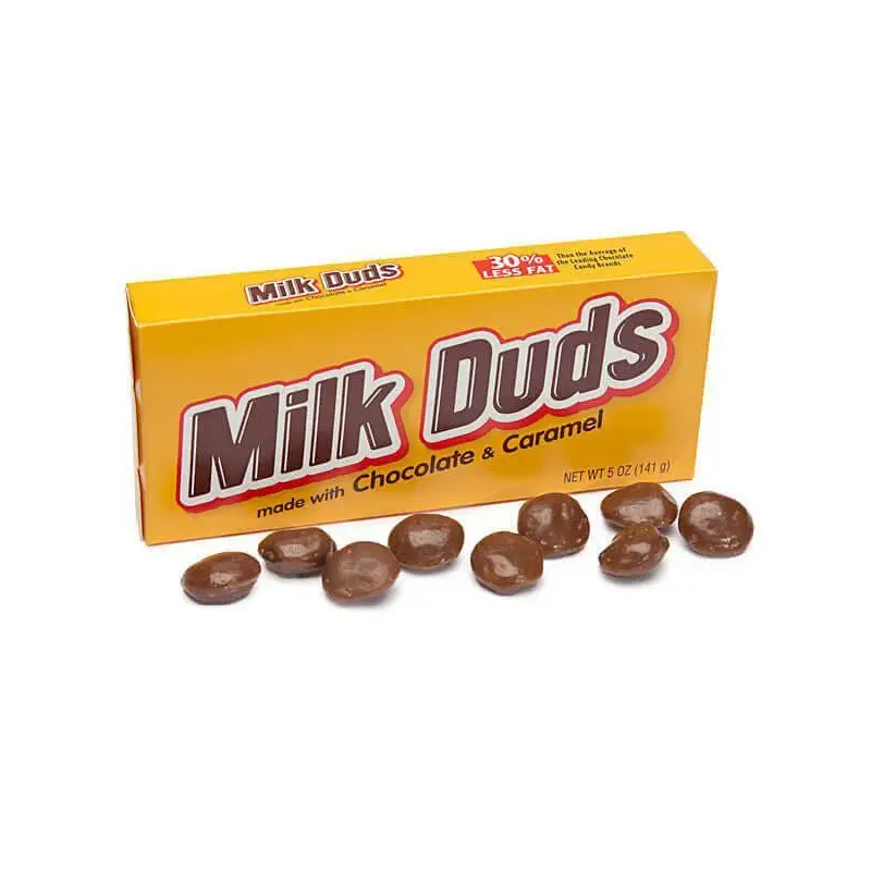 Milk Duds Candy 5-Ounce Packs: 12-Piece Box