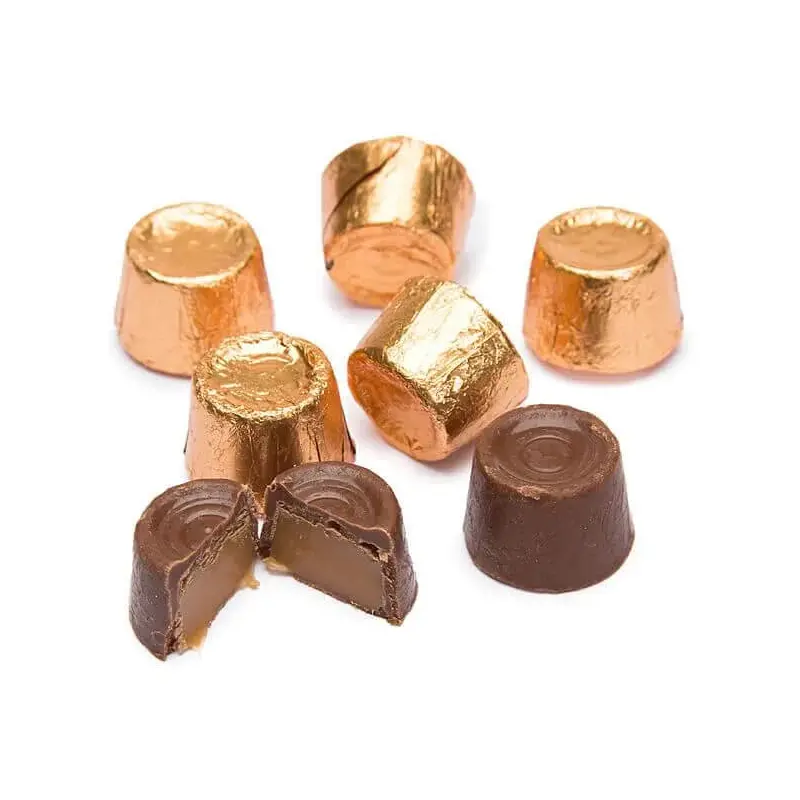 Rolo Bronze Foiled Candy - Bulk: 4LB Bag