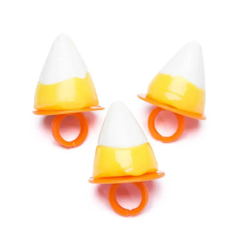 Candy Corn Ring Suckers: 12-Piece Box