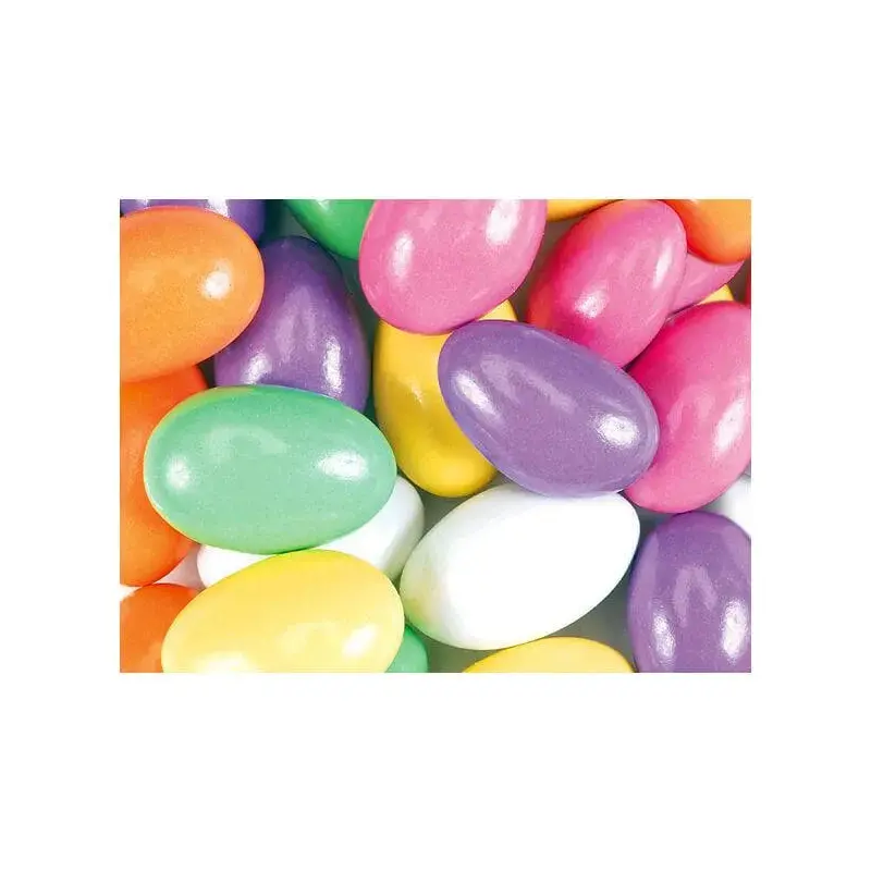 Chocolate Jordan Almonds - Assorted Colors: 2LB Bag