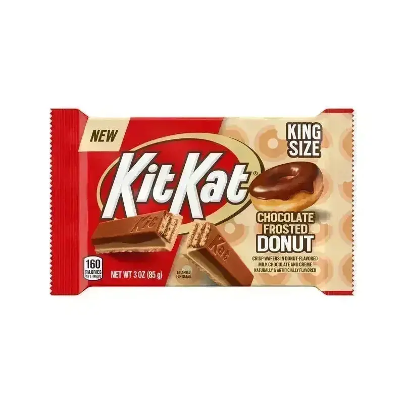 Kit Kat Frosted Donut King Size Candy Bars: 24-Piece Display