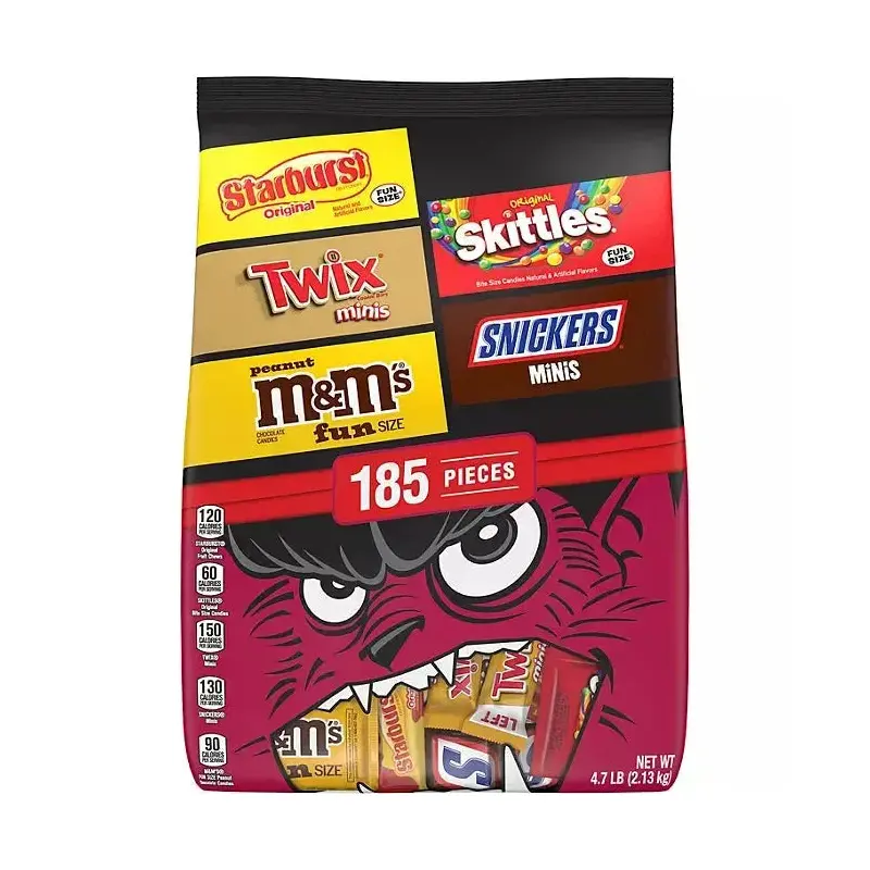 Mars Halloween Variety Mini & Fun Size: 185-Piece Bag