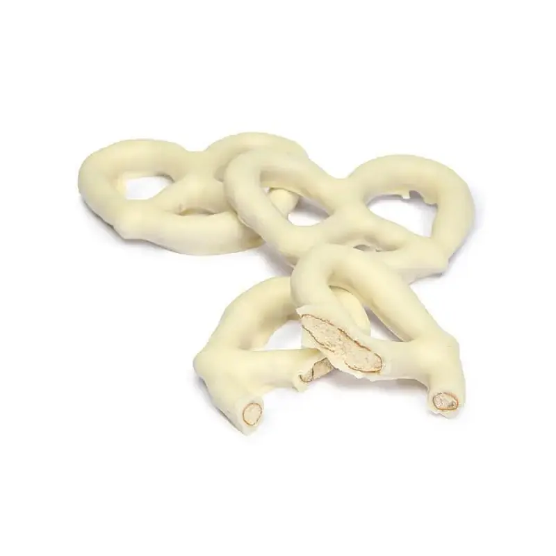 Asher's White Chocolate Covered Pretzels: 7LB Box