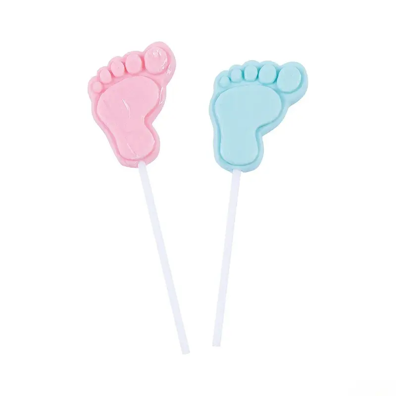 Baby Feet Lollipops: 12-Piece Bag