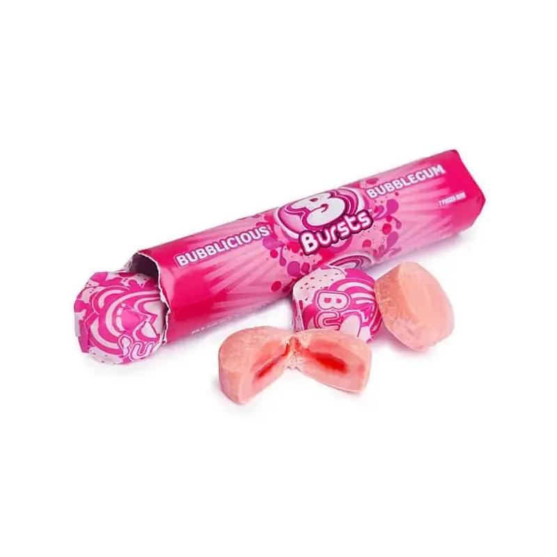 Bubblicious Bubble Gum Bursts Packs - Original: 12-Piece Box