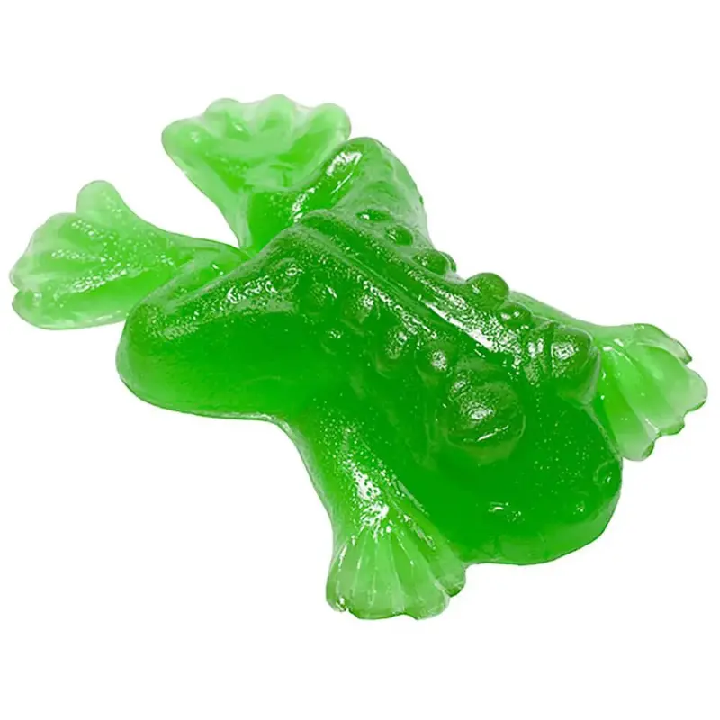 Giant Green Gummy Frog