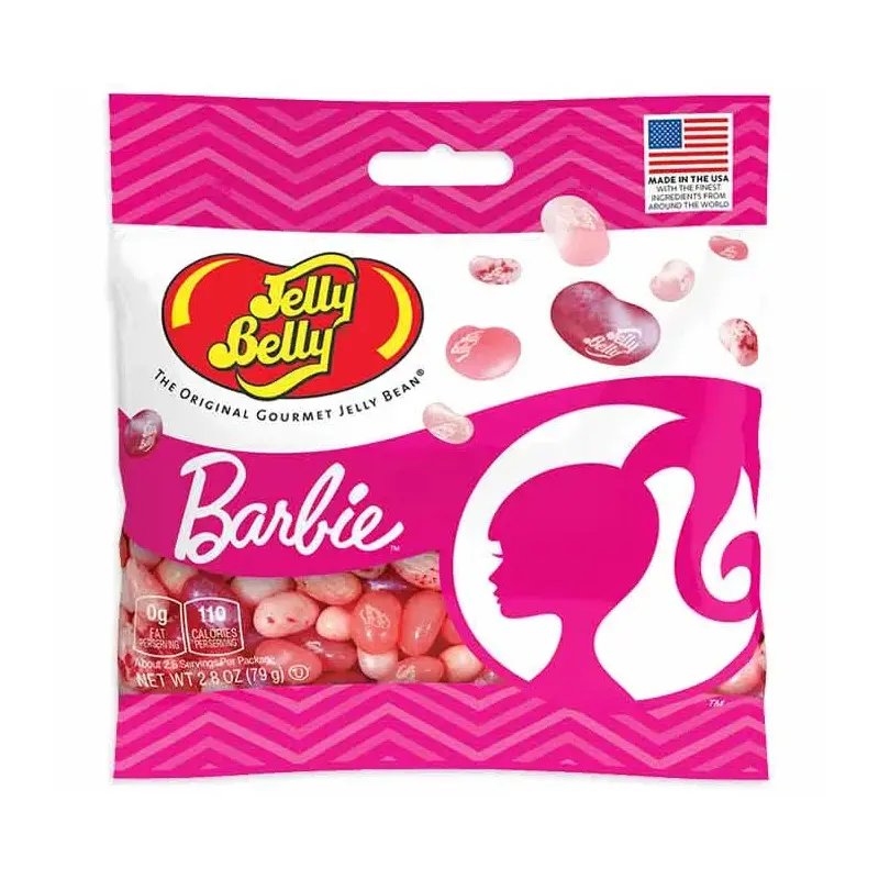 Jelly Belly Barbie Jelly Beans Peg Bag: 12-Piece Case