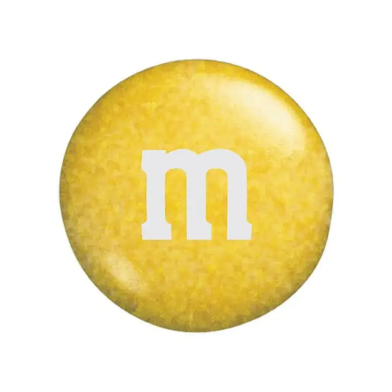 M&M's Milk Chocolate Candy - Golden Shimmer: 6LB Case