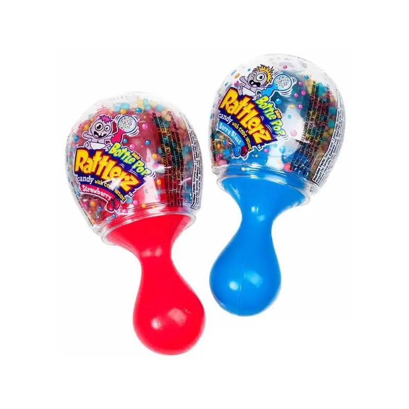 Baby Bottle Pop Rattlerz Candy: 14-Piece Box