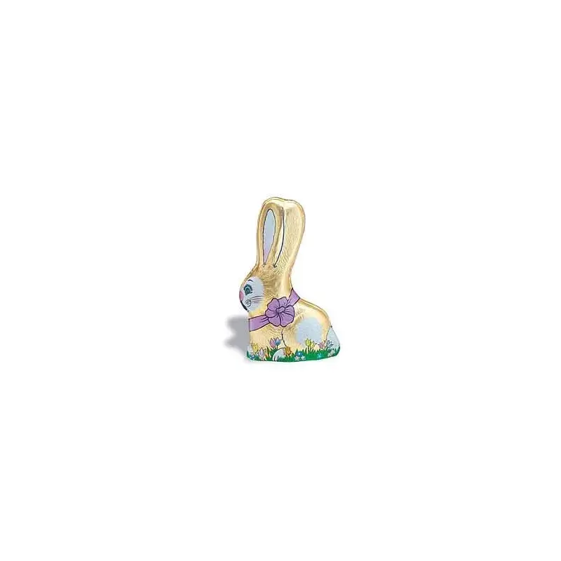 Madelaine Giant Foiled Semi Solid 16-Ounce Chocolate Easter Bunny
