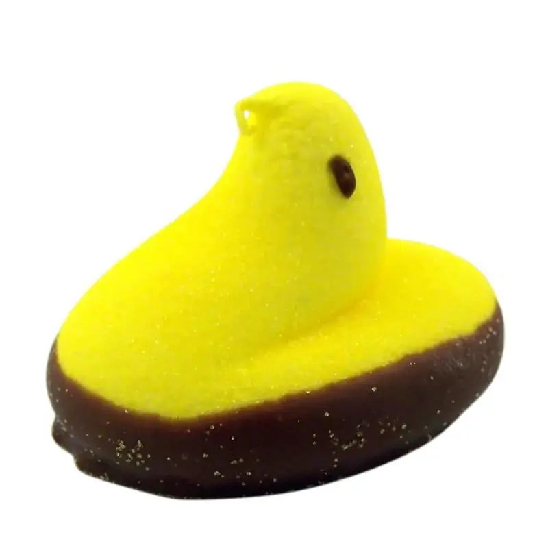 Peeps Milk Chocolate Dipped Marshmallow Chicks: 4-Piece Pack