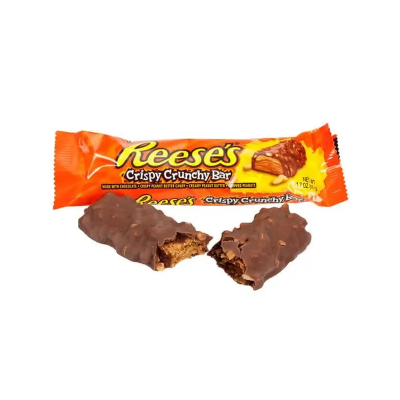 Reese's Crispy Crunchy Candy Bars: 18-Piece Box