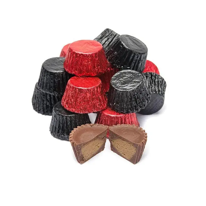 Reeses Peanut Butter Cups Color Combo - Red and Black: 400-Piece Box