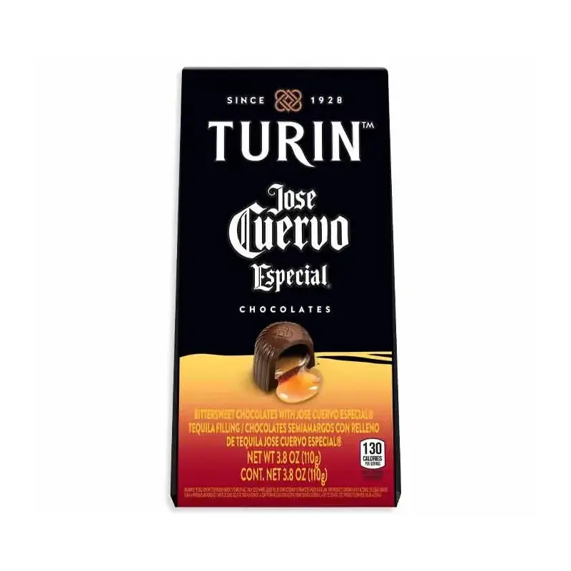Turin Jose Cuervo Tequila Liquor Filled Chocolates: 3.8-Ounce Bag