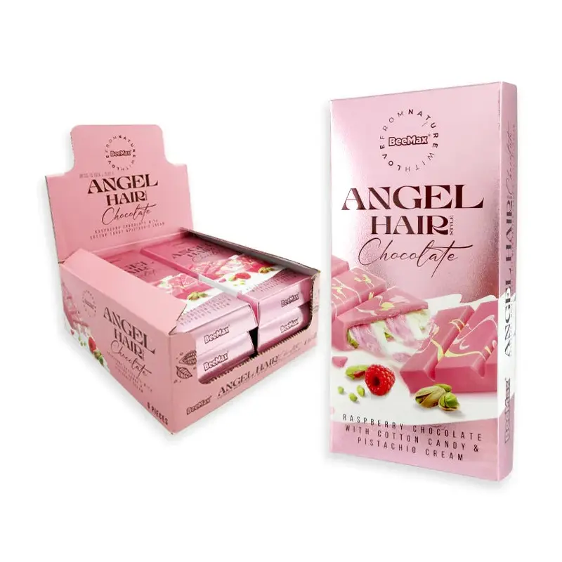 Angel Hair Dubai Raspberry Chocolate - Cotton Candy & Pistachio: 6-Piece Display