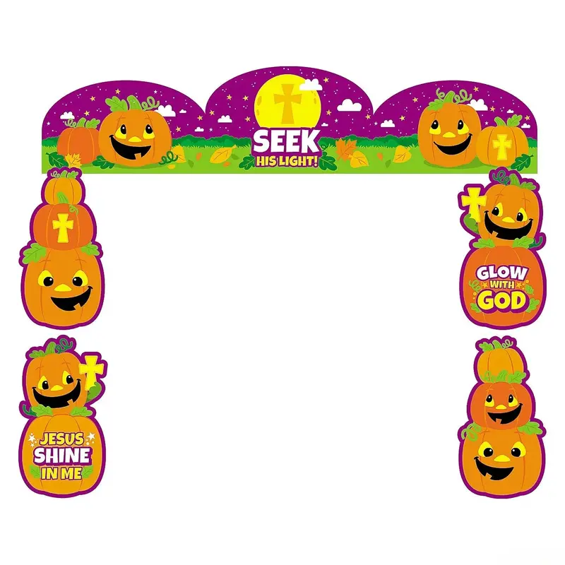 Christian Pumpkin Trunk-or-Treat Decorating Kit