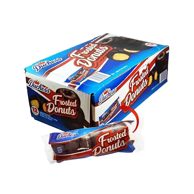 Duchess Mini Frosted Donut Pack: 12-Piece Box