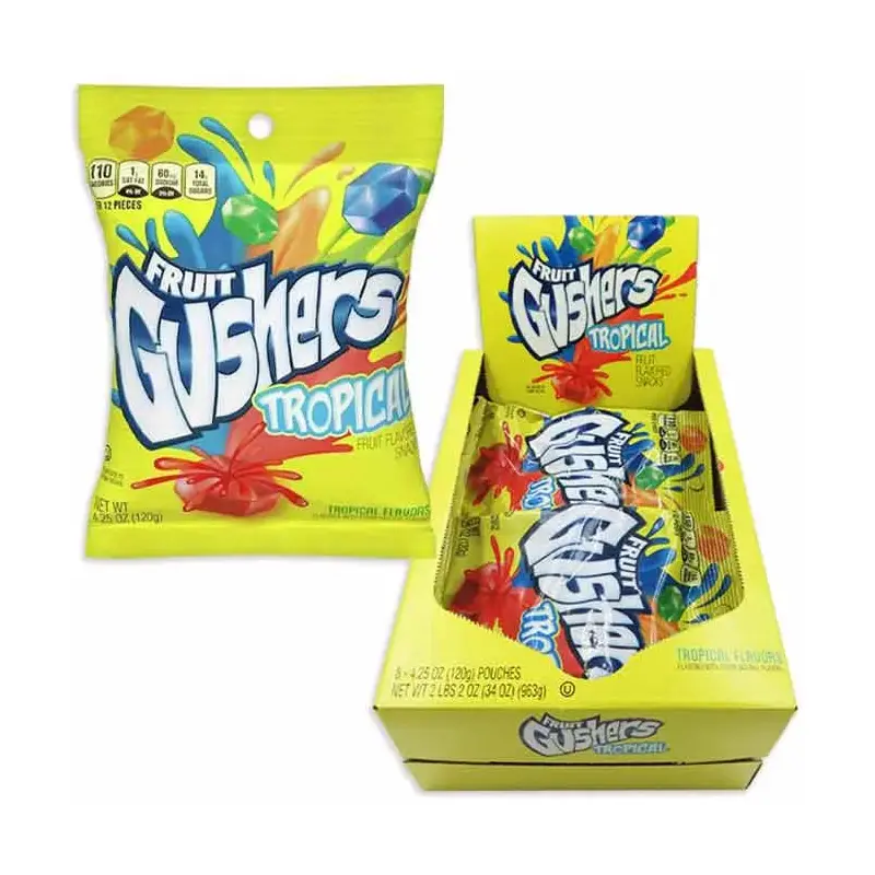 Fruit Gushers Tropical: 8-Piece Display