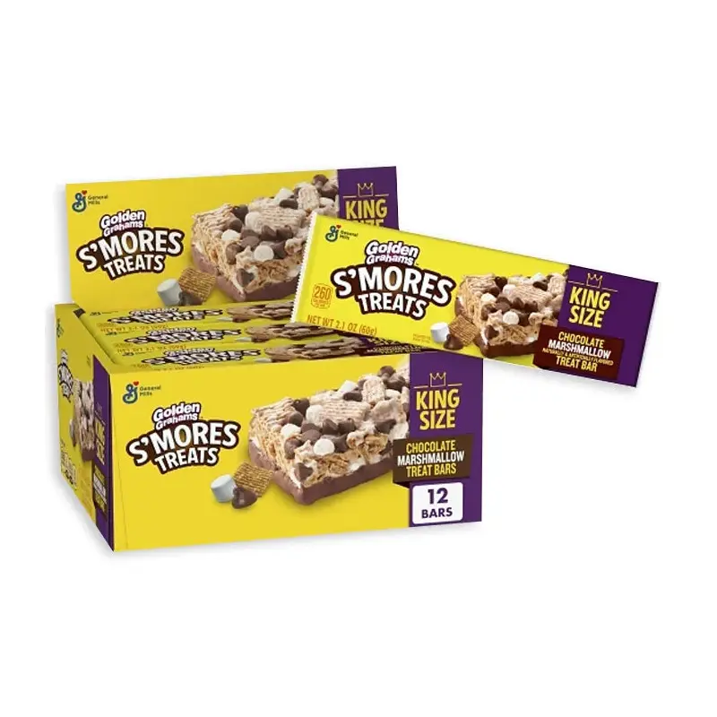 Golden Grahams Marshmallow Chocolate Bars - King Size: 12-Piece Box
