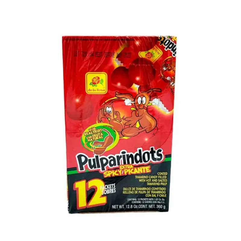 PulparinDots Fiery Extra Heat: 12-Piece Box