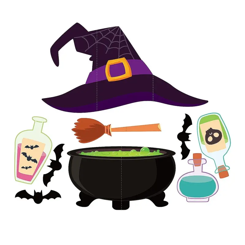 Witch Trunk-or-Treat Decorating Kit