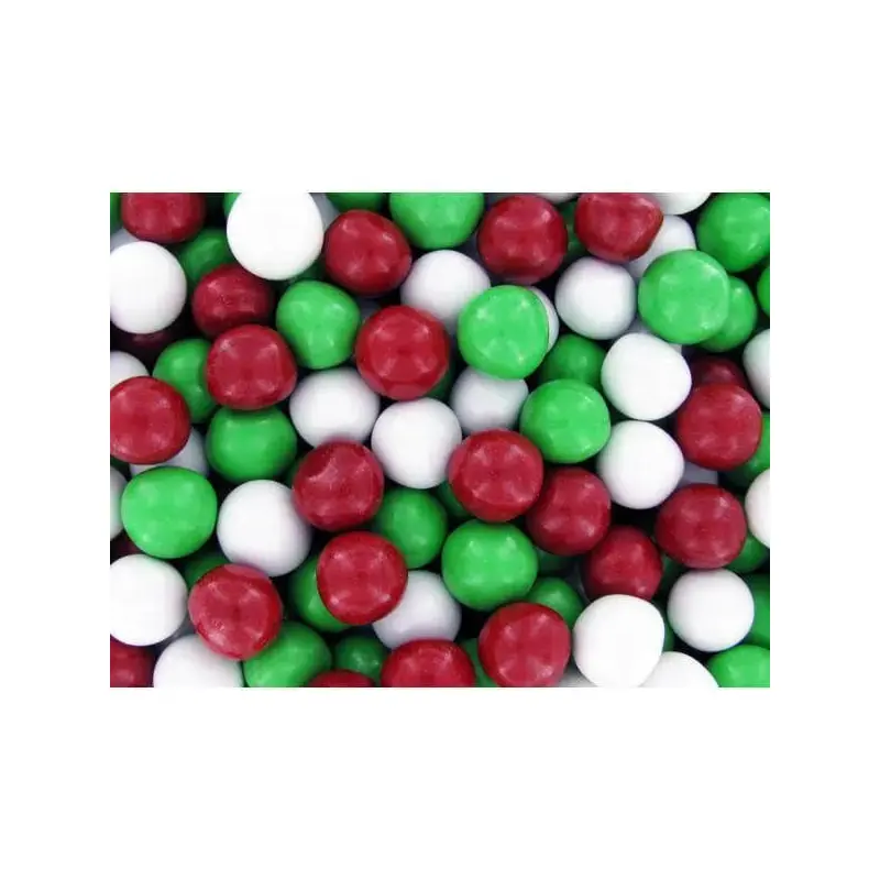 Jelly Belly Christmas Chocolate Dutch Mint Balls: 10LB Case