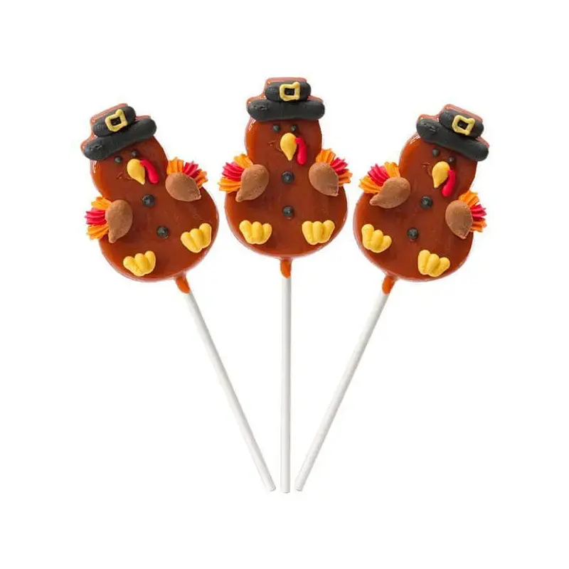 Turkey Lollipops: 24-Piece Box