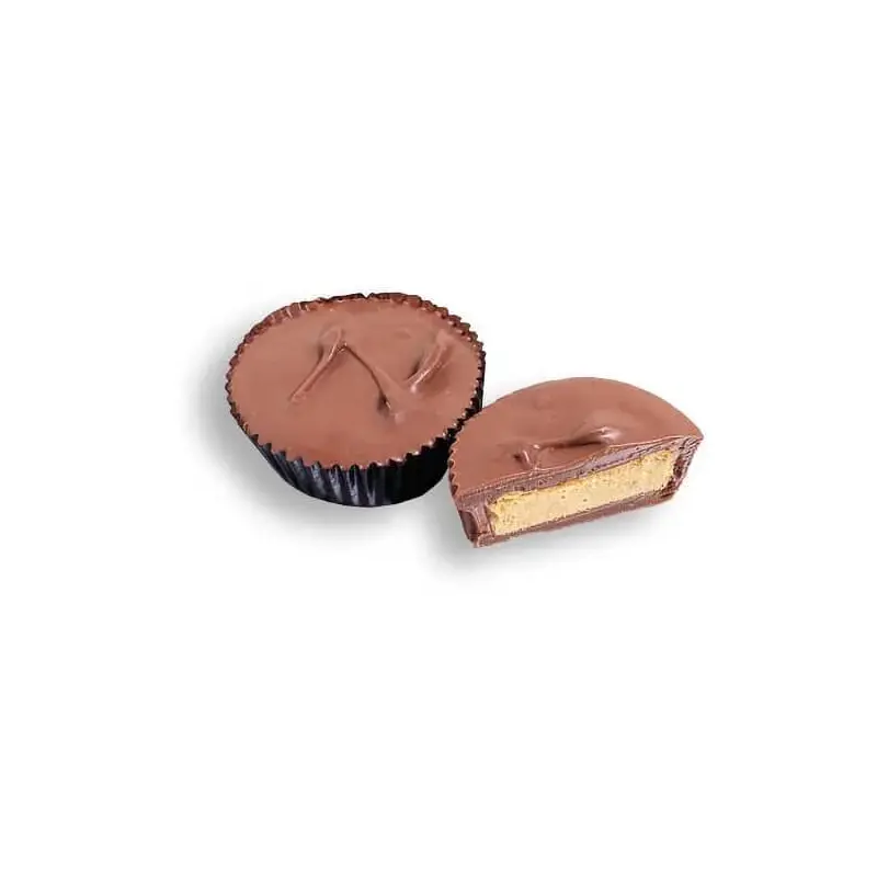 Asher's Sugar Free Milk Chocolate Peanut Butter Cups Candy: 48-Piece Box