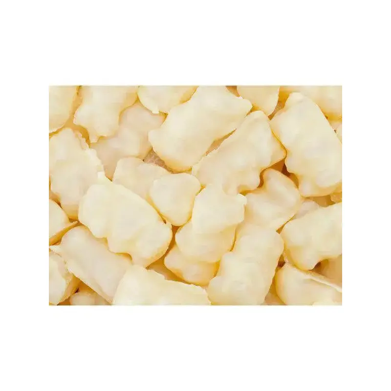 Koppers White Chocolate Covered Gummi Bears: 8LB Case