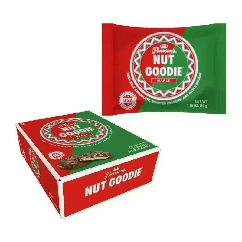 Pearson's Nut Goodies Maple Clusters Candy Bars: 24-Piece Box