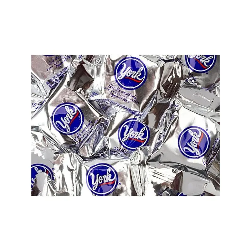 York Peppermint Patties Snack Size Packs: 25LB Case