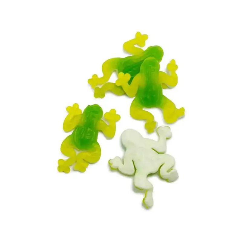 Big Green Gummy Frogs Candy: 6.6LB Bag